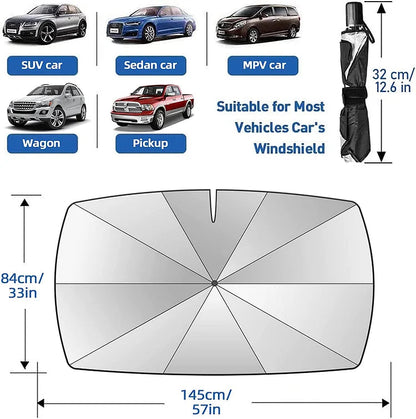 🌞 50% OFF 🌈 Foldable Car Sunshade for Windshield