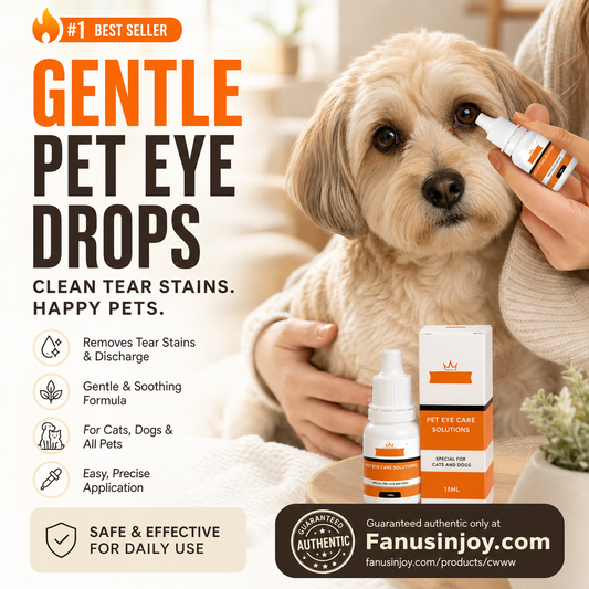 🎉🎉Buy 1 Get 1 Free! 🐈🐕Protect your furry friends' hygiene and health!Gentle Cleansing Pet Eye Drops