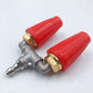 🚿 Stainless Steel Turbo Nozzle 🌟 – Perfect for terraces, cars, and facades