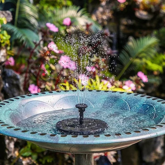 🔥Last day of the limited-time 50% off sale!🎁Solar Fountain, Solar Powered Bird Bath Fountain Pump with 4 Nozzles 1.4W Solar Panel Kit Water Pump, Outdoor Watering Submersible Pump for Pond, Pool, Garden, Fish Tank
