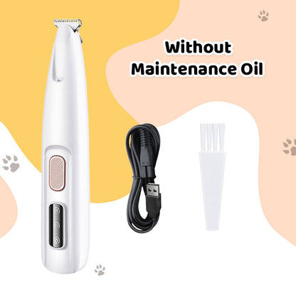 ⏳Limited-time 50% off⏰Waterproof Rechargeable Pet Shaver with LED Light🐱🐶
