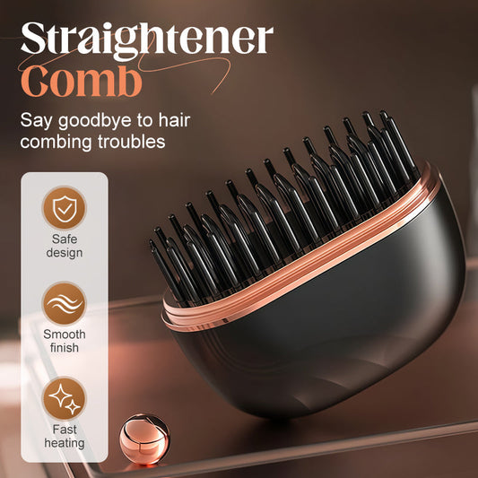 🔥50% OFF💇‍♀️Cordless Hair Straightener Comb