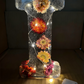 LED Floral Resin Letter Night Light