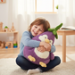 Adorable Eggplant Penguin Ultra-Soft Toy