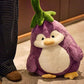 Adorable Eggplant Penguin Ultra-Soft Toy