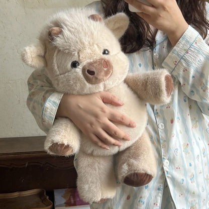 💖Adorable & Furry Highland Cattle Soft Toy
