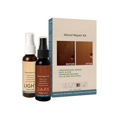 ⏰ 50% OFF NOW ! ⚡ Dual-Tone Wood Floor Repair & Care Spray – Scratch Cover, Restore Shine & Easy Spray Design ✨