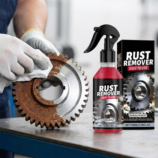 ⏳Time-Limited Special⏰Multi-Purpose Metal Rust Remover Spray – Dissolves rust quickly, prevents re-corrosion & safe for tools, auto parts or outdoor gear 🛠️