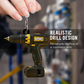🛠️ Power Drill Flat Acrylic Keychain Charm