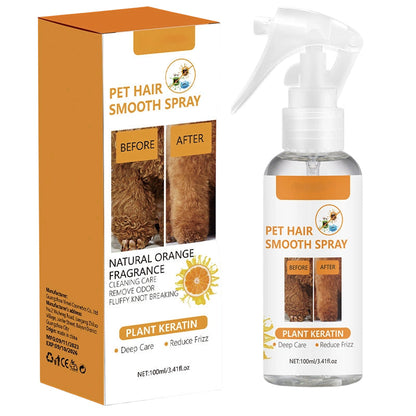 🔥Desconto de 50% no último dia!🔥Pet Deodorizing & Detangling Spray