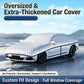 💥Car Windshield Snow Cover – All‑season, multi‑layer. Covers hood, glass & side windows. Strong straps, no slipping! 🚙💨