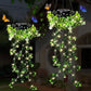 🌿40% OFF!🪴Solar Hanging Grass Light – Realistic Foliage, Warm White, IP65 ✨