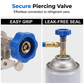 🔧💨📊 Car/Home Air Conditioning Recharge Kit – Explosion-proof Hose + Safety Valve – Cash on Delivery ❄️💪