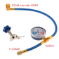 🔧💨📊 Car/Home Air Conditioning Recharge Kit – Explosion-proof Hose + Safety Valve – Cash on Delivery ❄️💪