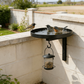 Wall-Mounted Metal Bird Bath – Antique Bronze Finish 🐦🏡