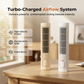❄️Rechargeable Vertical & Horizontal Air Circulator Fan