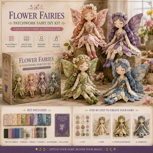 🔥LAST DAY 44% OFF🧵Fairy Patchwork DIY Collection