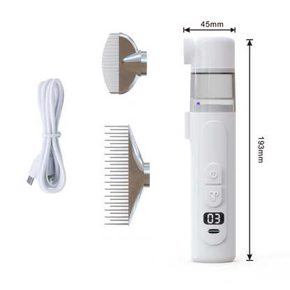 🔥50% OFF🐶 Electric Pet Flea Remover + Detangling Comb🐱