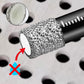 🥳2026 HOT SALE🥳💞50K+ SOLD!🪚🛡️ 50% OFF! Diamond Drill Bits Set – 5‑16mm sizes, hex shank fits most drills. Dry or wet use – smooth, precise holes every time! 💎💪