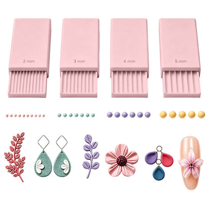 3D Printed Mini Clay Ball Mold Set