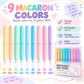 Write & Erase Instantly! No-Mess 8-Color Erasable Gel Pens