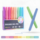 Write & Erase Instantly! No-Mess 8-Color Erasable Gel Pens