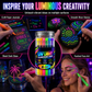 6-Piece UV Neon Highlighter Markers