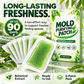 6 Pieces Mold Removal Patches for Household Walls Kitchen and Bathroom Mildew Purification Pads